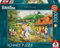 Schmidt Spiele 58425 Thomas Kinkade, Kiddinx, Bibi & Tina, Spaß auf dem Martinshof, 1000 Teile Puzzle