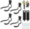 Gancio per attrezzi elettrici da giardino, Rack mangiatore di erba, Trimmer del cavo, Gancio da parete, Gancio da parete garage, Utility Holder Organizer e stoccaggio (4 Pezzo) contiene fino a 30KG