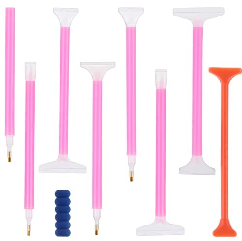 9PCS Diamond Art Pens Set - Diamond Art Accessories Painting Tools - You Can Fill Painting Set