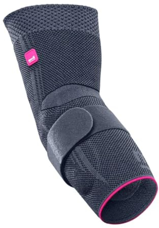 medi Epicomed - Ellenbogenbandage - Unisex - silber - Größe II - Kompressionsbandage zur Stabilisierung des Gelenks bei Tennisarm oder Golferarm - Beidseitig tragbar - Ellenbogen - atmungsaktiv