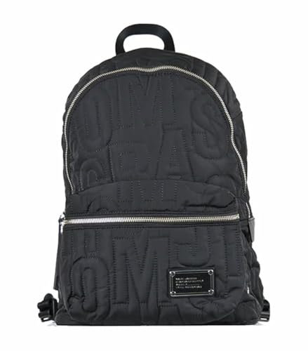 Marc Jacobs Nylon Quilted Backpack (Black), Large, Black, L, Nylon Quilted Backpack