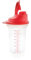 Tupperware All-In-One Prep Shaker Flasche mit Messungen, luftdichter und auslaufsicherer Deckel, spülmaschinenfest und BPA-frei