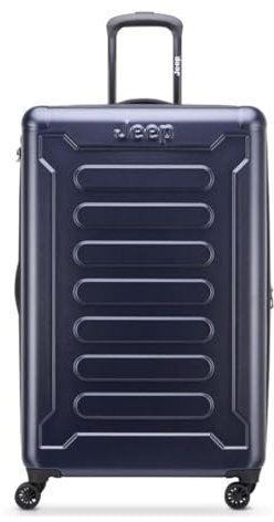 DELSEY PARIS – Hartschalenkoffer 75 cm x 49 cm x 32 cm – 100 l – M, Hundemantel, Marineblau