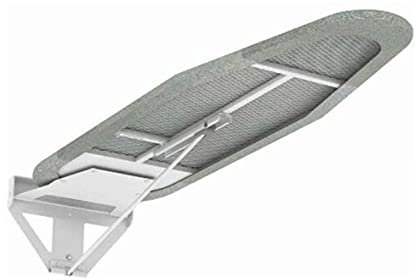 Klappbares Bügelbrett, Bügelbrett zum Verstecken, an der Wand montiertes Bügelbrett, herunterklappbare Wandbefestigungsplatte mit hitzebeständiger Abdeckung, anhebbares, verdecktes Bügelbret