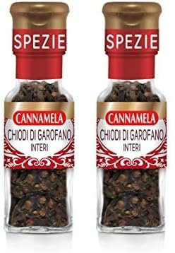 Cannamela, Linea Maxi Oro, Chiodi di Garofano Interi, Confezione da 60g, Ideali per Speziare e Marinare Carni e Arrosti, Aromatizzare Cocktail e Composte di Frutta