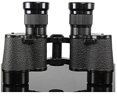 XYQUTQMK Fernglas 6X24 Vollmetall-Teleskop HD Stickstoff wasserdichtes Fernglas mit Ledertasche
