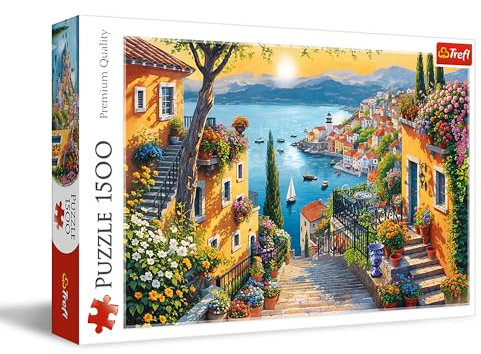 Trefl - Meerblick - Puzzle 1500 Elemente - DIY-Puzzle, kreative Unterhaltung, Klassische Puzzles für Erwachsene und Kinder ab 14 Jahren