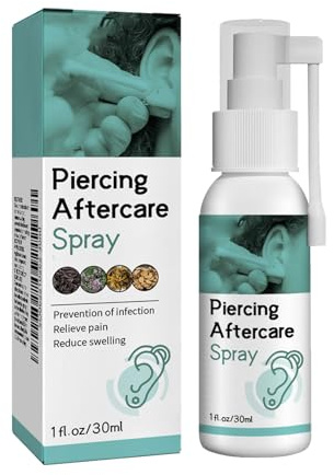 Mnozreo Spray Limpiador para Audífonos,Spray de Cuidado de Agujeros Auriculares,Limpieza de Agujeros Auriculares,Spray de Cuidado de Orificios Auriculares,30ML,1PC