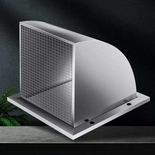 25,4 cm Edelstahl Outdoor Küche Dunstabzugshaube Abluftabdeckung – 304 Edelstahl wetterbeständiges, schlankes Design für effiziente Belüftung