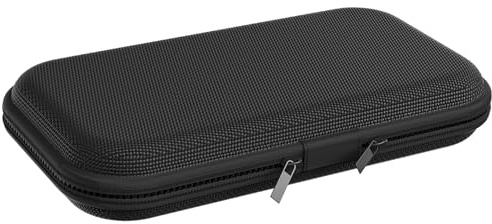 Carrying Case for Globluum MP3 Player (SU3/SU5/SU7/SU9), Hard EVA Protective Travel Storage Case with Zipper, Fits Player, Earbuds, Charging Cable & Protective Case, Black