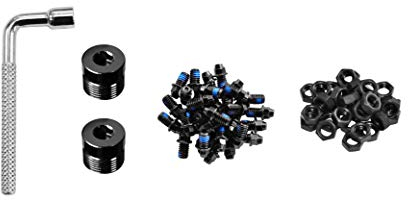 Funn Pedalstifte aus Stahl für Black Magic (Schwarz)