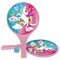 Mondo Toys – UNICORN PADDLE - 2 Schläger aus Kunststoff – Gummiball – Strandspielzeug für Kinder und Erwachsene – offizielles Produkt – 15040