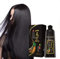 Instant Hair Colouring Shampoo, 3 in 1 Black Hair Shampoo-Schwarzes Haar Shampoo,Natürlicher Schwarzer Shampoo,Natürliches Shampoo,Haarwachstum Beschleunigen, Haarbehandlung