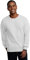 Fruit of The Loom Eversoft - Felpa con Cappuccio da Uomo, in Pile, con Cerniera Intera, Traspirante e Traspirante, Taglie S-4X, Girocollo - Bianco, M