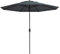 Madison Sonnenschirm Paros II Luxe 300 cm dunkelgrau
