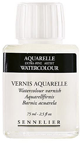 Sennelier l'Aquarelle - Barniz para acuarela, 75 ml