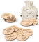 PAPERKIDDO PaperKiddo Baby Meilensteinkarten,30 Design15 Stücke Meilensteinkartenset aus Holz während der Schwangerschaft, als Geschenk für werdende Eltern und Babys zur Babyparty- Französisch