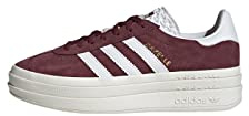 adidas Damen Gazelle Bold W Sneaker, Shadow red/FTWR White/core White, 41 1/3 EU