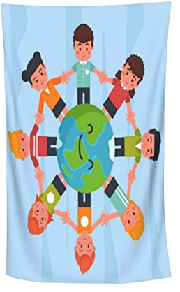 RHODAN Microfibre Beach Towel,Badetuch Groß 100x200,Handtuch Schnelltrocknend,reisehandtuch,microfaser Badetuch Groß (6,100x200 cm)