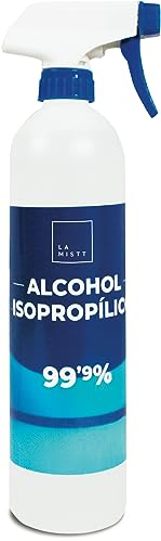 Alcohol Isopropílico 99,9% Puro Spray 1000 ml | Isopropanol | Limpieza de Componentes Electrónicos, Objetivos, Pantallas, Superficies