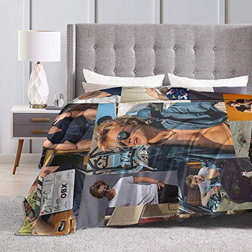 LOUJIN JJ Collage Outer Banks Ultraweiche Mikrofleece-Decke, Couch, 125 cm x 100 cm