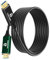 Thsucords Cable de Fibra óptica HDMI 8K de 10M, Cable HDMI 2.1 de Alta Velocidad Soporta 48 Gbps 8K @60Hz 4K @120Hz HDR Dinámico HDCP 2.2 y 2.3 eARC para PS5, Xbox Series X, PC, TV
