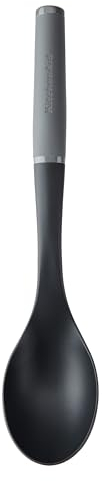 KitchenAid Soft Grip Basting Spoon - Charcoal Grey