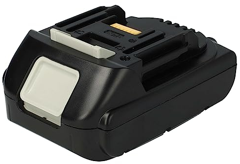vhbw Akku kompatibel mit Makita DUR184LZ, DUR187, DUR181Z, DUR182URME, DUR182UZ, DUR184LRT Elektrowerkzeug (2000 mAh, Li-Ion, 18 V)