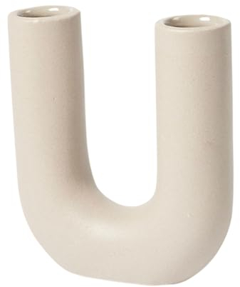 broste Copenhagen Hector Vase U Dove Grey 4,5x14,5x16cm