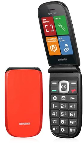 BRONDI telefono cellulare Raptor Dual sim | Arancione