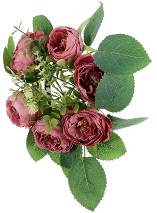 Garneck Pfingstrose Kerze Künstliche Blume Herzstück Hochzeit Home Décor Hochzeit Kerze Kranz