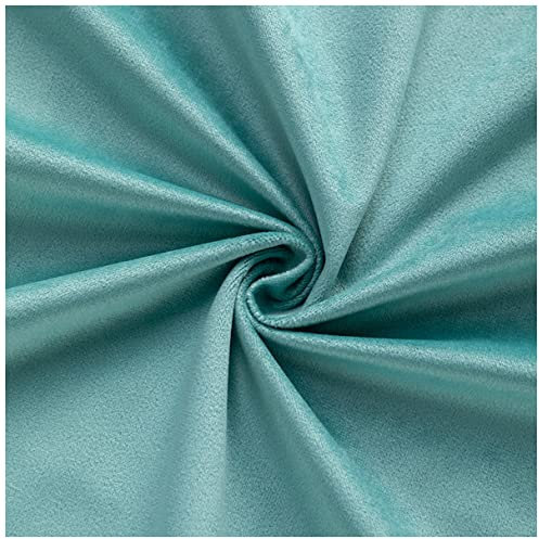 Diy Herstellung Stoff Samt Stoff Samt Stoff Durch Das Meter 150X100Cm Weiche Samt Kissen Handwerk Stoff Für Nähen, Kostüm, Wohndekorationen, Tischdecke/Blau