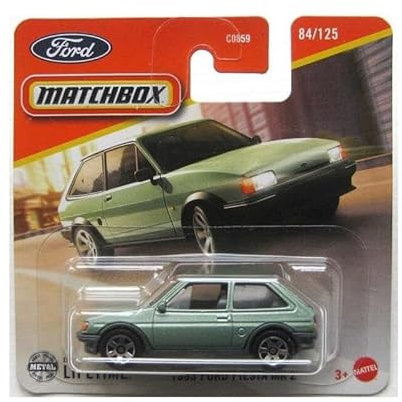 C0859 Matchbox 1:64 Single Cars 1983 FORD FIESTA MK 2 JBR40