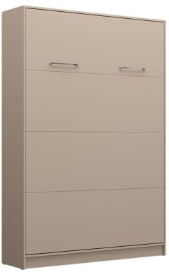 PHANTOM Vertical Murphy Bed BASIC 90x200 cm Fold Away Pull Out Bed with Storage Space Hidden Cabinet Bed Congo