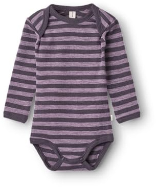 Dilling Baby Wickelbody Langarm – Bio Merinowolle – Wärmend & Sanft zur Haut – Nachhaltig & Umweltfreundlich