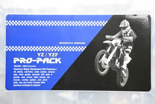 avdb-moto Kit Visserie CROSS Complet compatible avec YAMAHA PW 50/80, YZ 80 1985-2001, YZ 85 2002-2015, YZ 125 1985-2017, YZ 250 1985-2016, YZ F 250 2001-2018, YZF 426 2000-2003