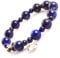 Mala Anglican Muslim katholisch Christlich Episkopal Gebetskette Rosenkranz Perlen Armband für Herren 17,8 cm handgefertigt (Lapislazuli/10 mm)