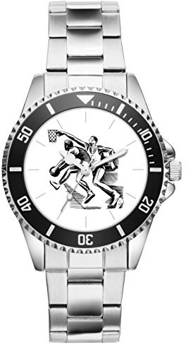 KIESENBERG Basketballspieler Geschenk Artikel Idee Fan Uhr 6116