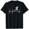 Läufer Jogger Heartbeat Herzschlag Leichtathletik Sportler T-Shirt