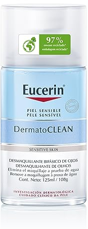 Eucerin Eucerin Dermatoclean Gesichts-Make-up-Entferner, 125 ml, Farbe, 125 ml, Packung mit