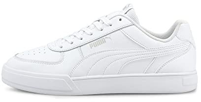 PUMA Unisex CAVEN Sneaker, White-Gray Violet, 42.5 EU