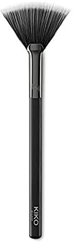 KIKO Milano Face 12 Powder Fan Brush | Pinceau En Éventail Pour Poudres, Fibres Synthétiques