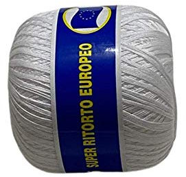 Cotone Per Uncinetto Numero N°8-100 Grammi Filo Di Scozia (452 Mt) Tinta Unita Per Altre QuantitÀ Contattatemi (BIANCO 0.1)