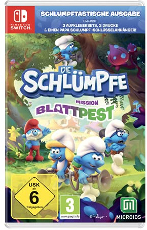 Die Schlümpfe: Mission Blattpest - Schlumpftastische Ausgabe - [Switch] - Limited Edition