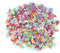 Multicolor Maniküre Glitzer Konfetti, 60g/Beutel Bunte Pailletten Geburtstag Hochzeit Konfetti Nagel Dekor DIY Material Zubehör (Zahlen 0-9 gemischte Farbe)