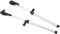 Asta di Supporto per Finestra per Camper, 2 Pezzi 310 a 435 Mm Telescopica in Lega di Alluminio per Camper, Rimorchio per Camper
