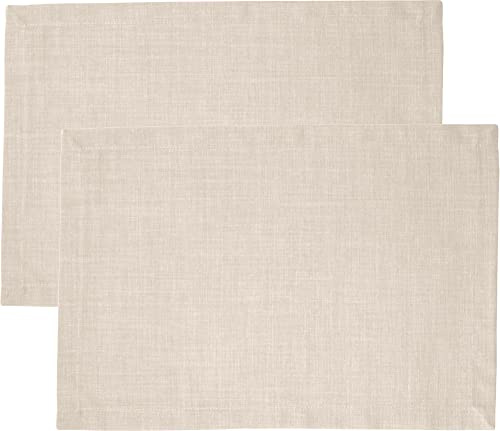 Sander Tischset Loft 2er-Pack fleckabweisend Sand Größe 35x50 cm