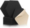 Rdutuok 12 Stück Selbstklebend Akustik Panel,30x26x1cm Hexagon Akustik Absorber Schallschutzplatten Akustikpaneele Wand für Tonstudio, Büro,Studio und Wanddekoration(Schwarz)