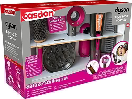 Dyson - Kit de peluquería con secador de pelo y plancha (6 unidades)