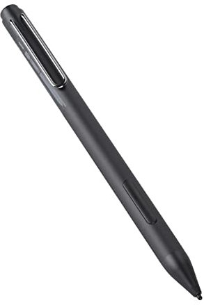 Stylet de Tablette, Stylet Actif Portable Facile à Contrôler et à Utiliser Batterie AAAA Intégrée (Noir)